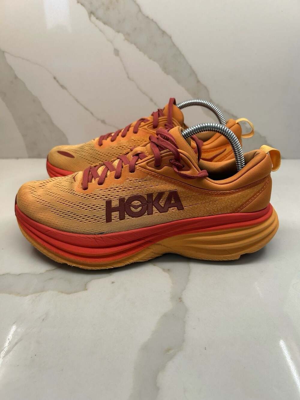 Hoka Clifton 9 Amber Haze Sherbet Men's Running Shoes